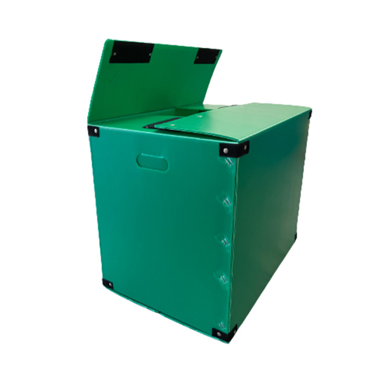 Caja de rotación de plástico corrugado PP reutilizable