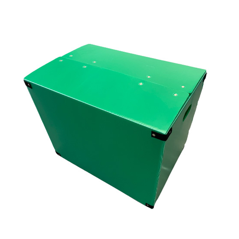 Caja de rotación de plástico corrugado PP reutilizable