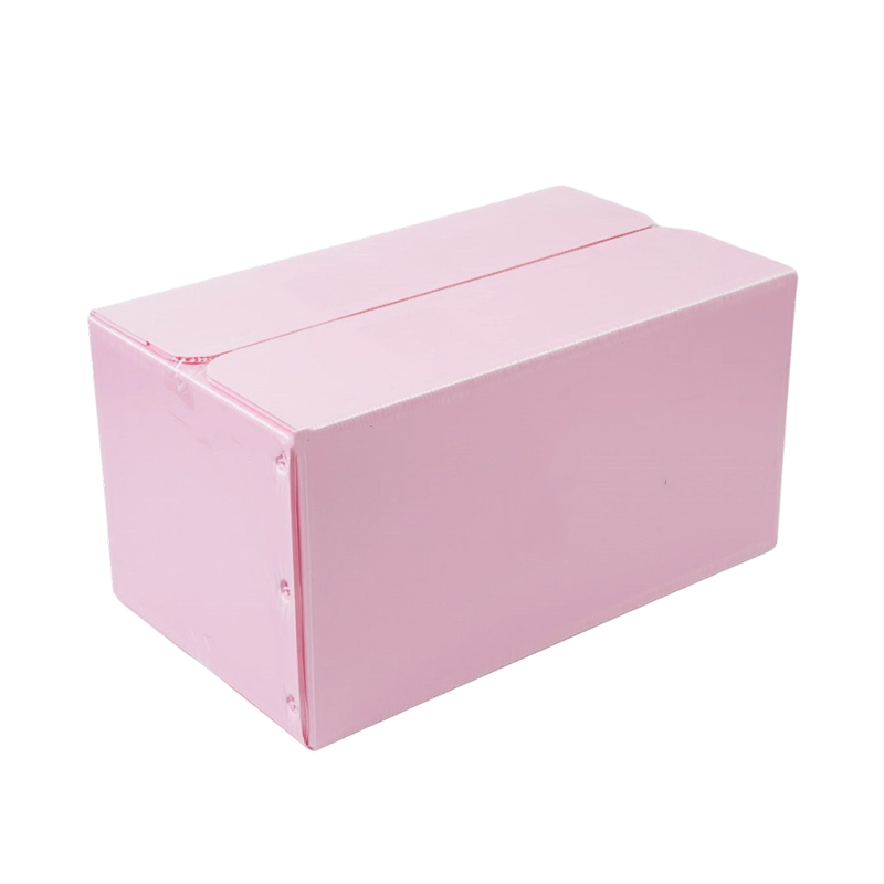 Caja de cartón hueco corrugado de PP apilable e impermeable