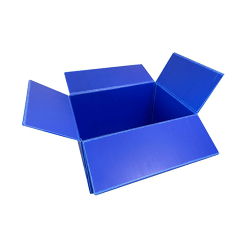 Caja de cartón hueco corrugado de PP apilable e impermeable