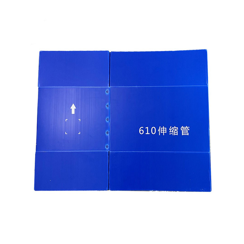 Caja de cartón hueco corrugado de PP apilable e impermeable