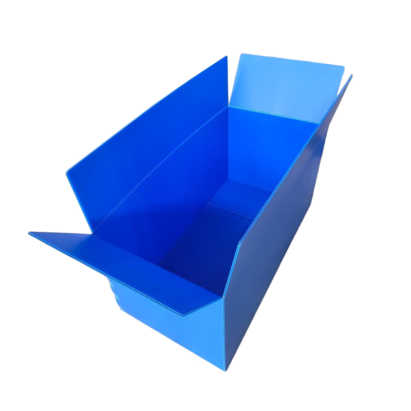 Caja de cartón hueco corrugado de PP apilable e impermeable