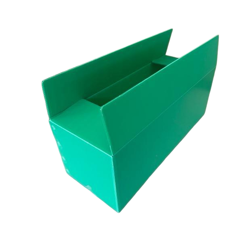Caja de cartón hueco corrugado de PP apilable e impermeable