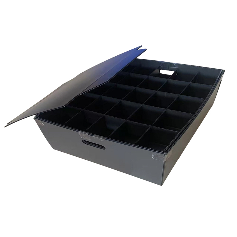 Caja de clasificación de hardware de tablero hueco de PP Coroplast dividido
