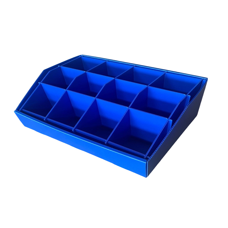 Caja de clasificación de hardware de tablero hueco de PP Coroplast dividido