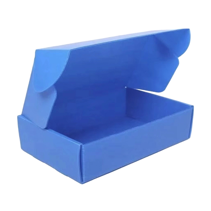 Caja de correo para avión de polipropileno hueca de doble pared plegable