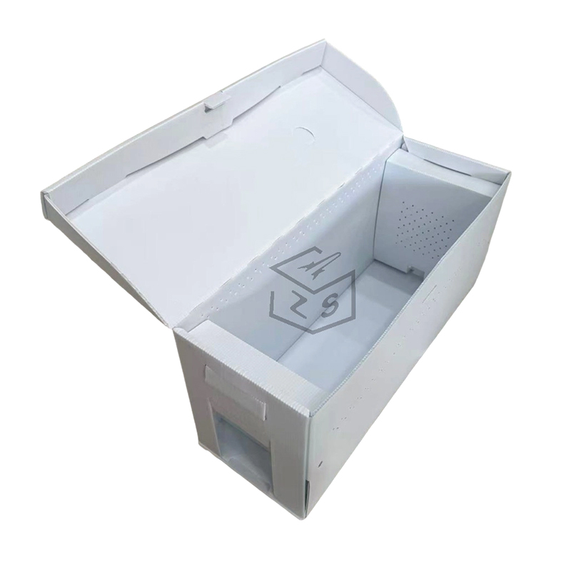 Caja plegable de plástico corrugado para nueces de abeja