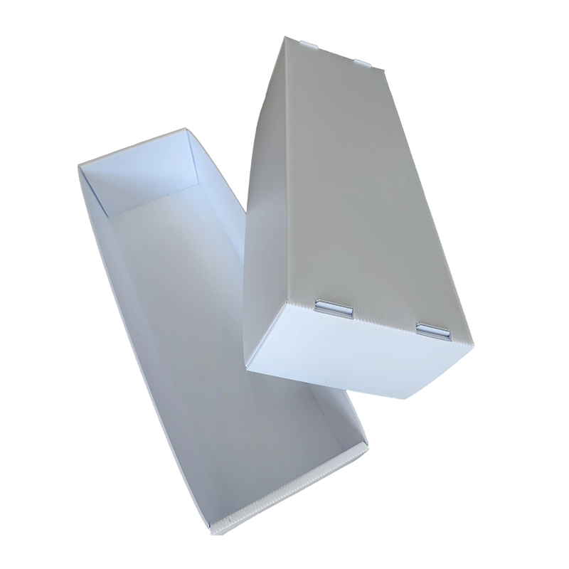 Caja de plástico para mariscos corflate apilable a prueba de humedad