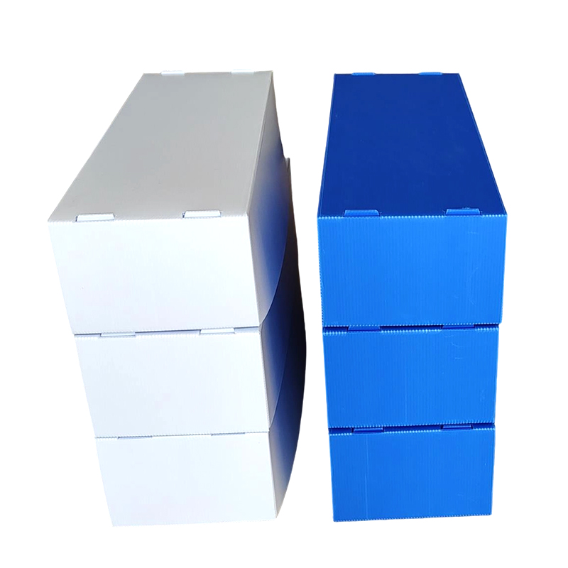 Caja de plástico para mariscos corflate apilable a prueba de humedad