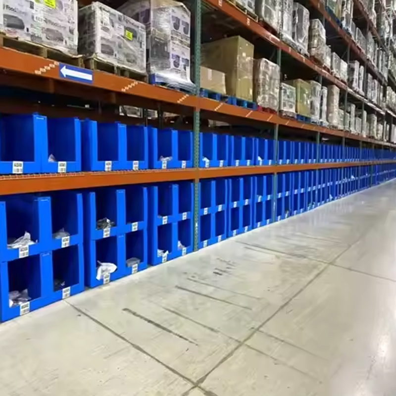 Contenedor de almacenamiento de piezas de tablero hueco de PP Correx apilable