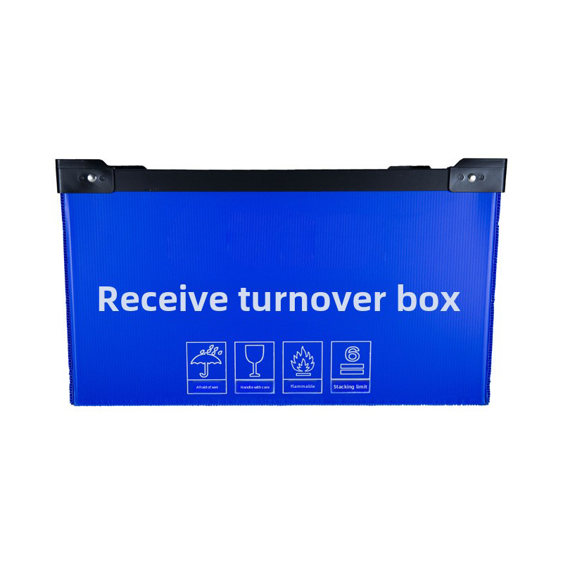 Caja de plástico corrugado impermeable para anidar con orificio para la mano