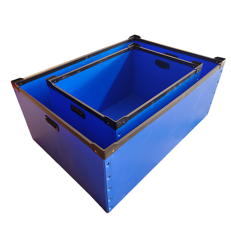 Caja de plástico corrugado impermeable para anidar con orificio para la mano