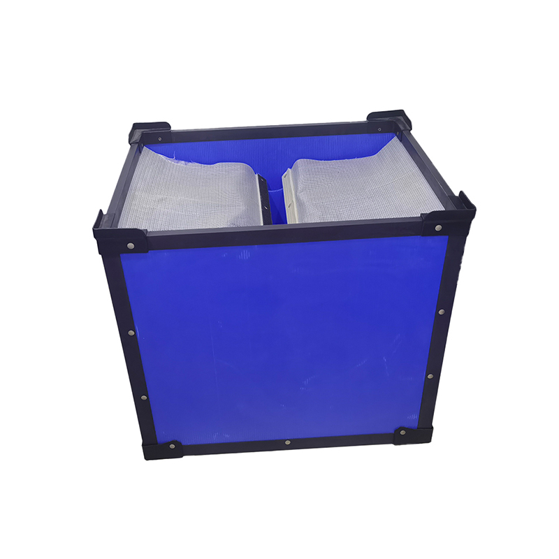Caja de plástico corrugado impermeable para anidar con orificio para la mano