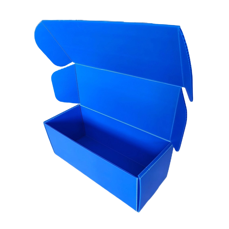 Caja de correo con tapa abatible de plástico corrugado PP plegable impermeable
