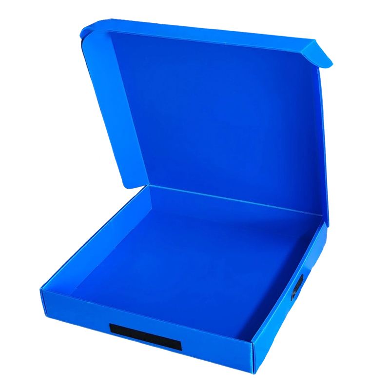 Caja de correo con tapa abatible de plástico corrugado PP plegable impermeable
