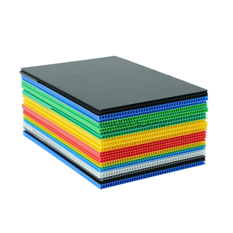 Lámina protectora de suelo corrugada de PP antiestática impermeable