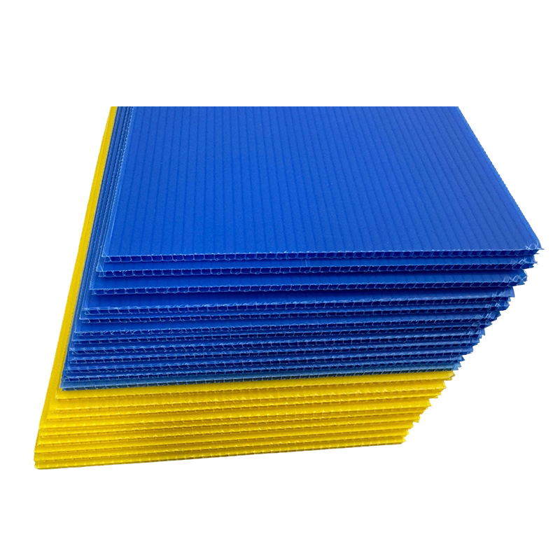 Lámina protectora de suelo corrugada de PP antiestática impermeable