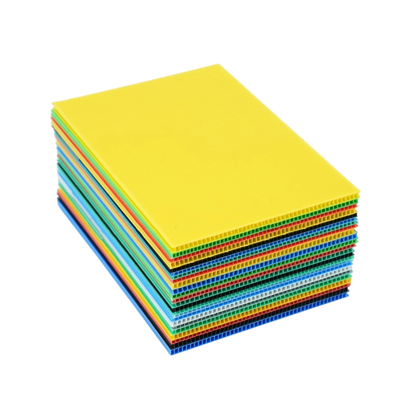 Lámina protectora de suelo corrugada de PP antiestática impermeable