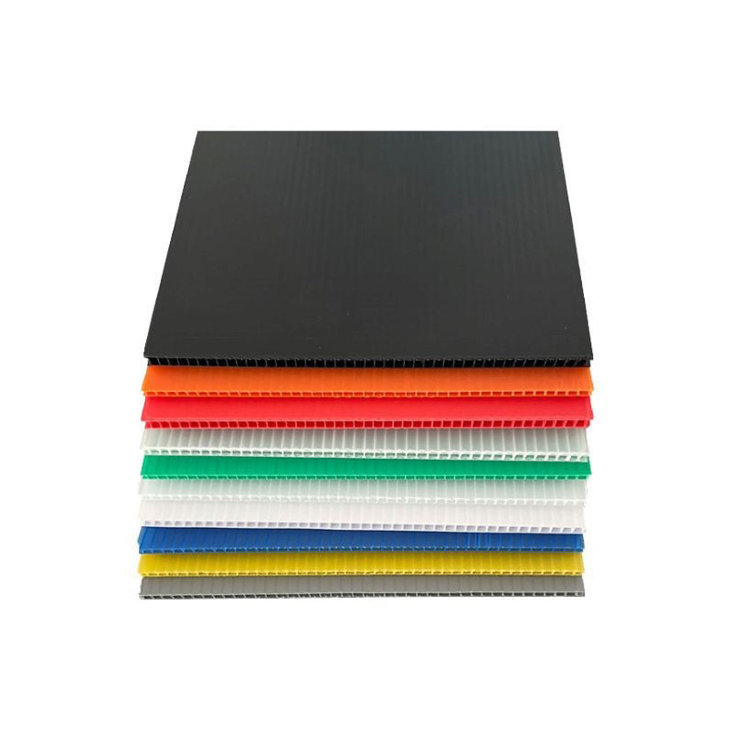 Lámina protectora de suelo corrugada de PP antiestática impermeable